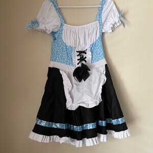Blue Oktoberfest Costume Dress